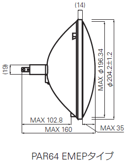 ウシオ電球 USHIO Par64 JP100V500WC/N/S6/E ビームテック｜電球 www